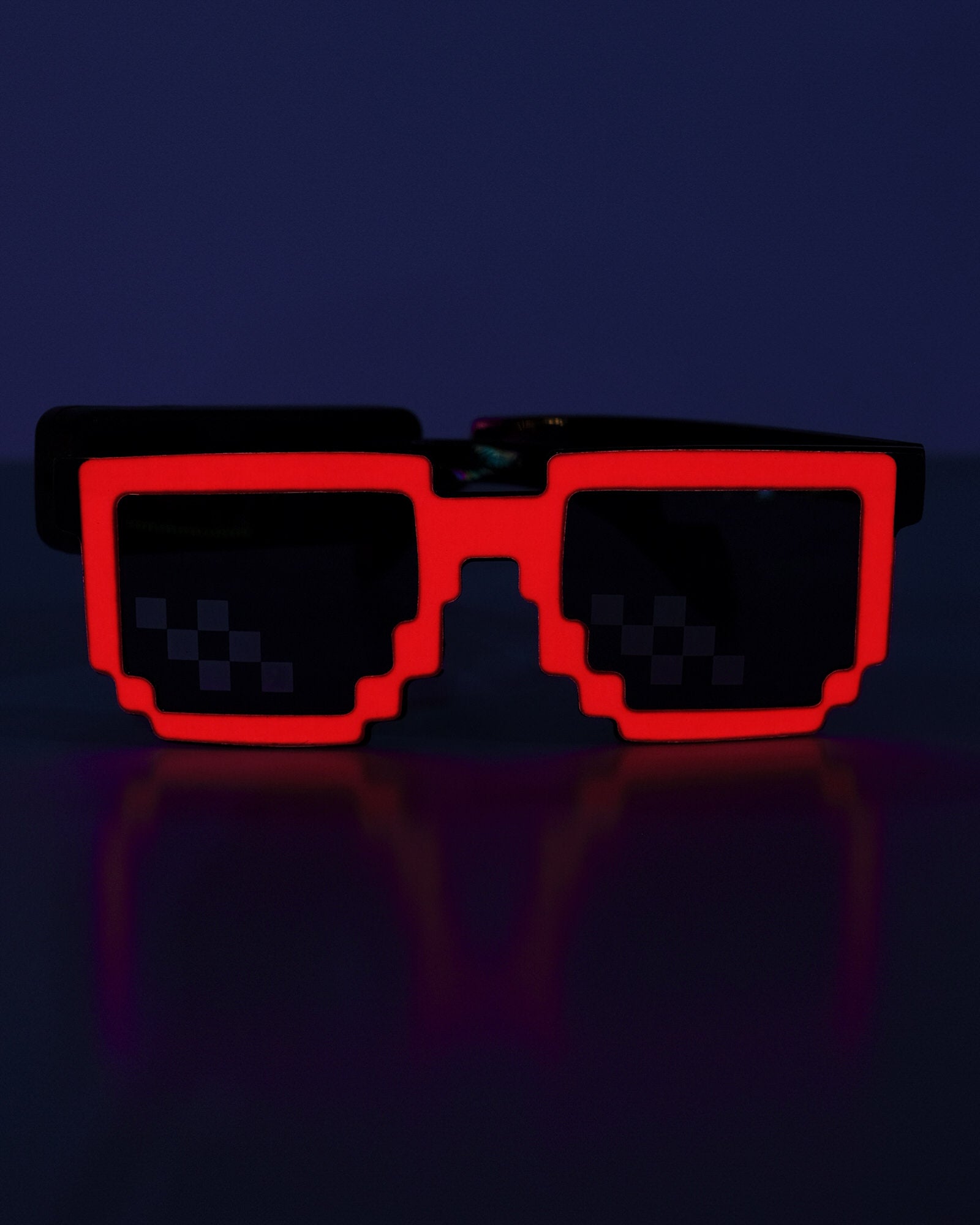 Pixel Glow Glasses