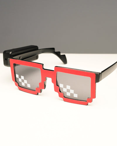 Pixel Glow Glasses