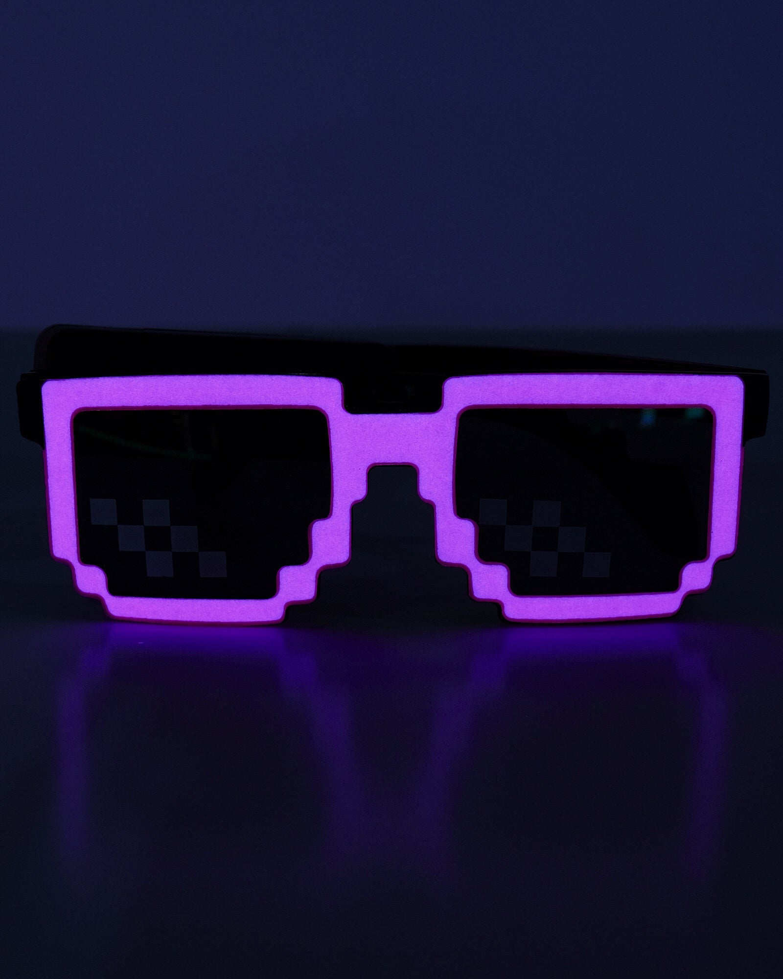 Pixel Glow Glasses