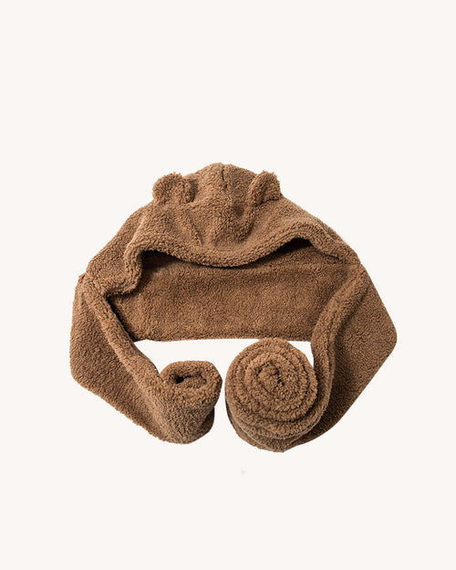 Cub Bear Hat with Scarf