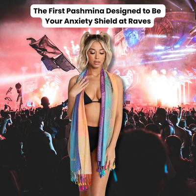 Auraloa® Anti-Anxiety Rave Pashmina